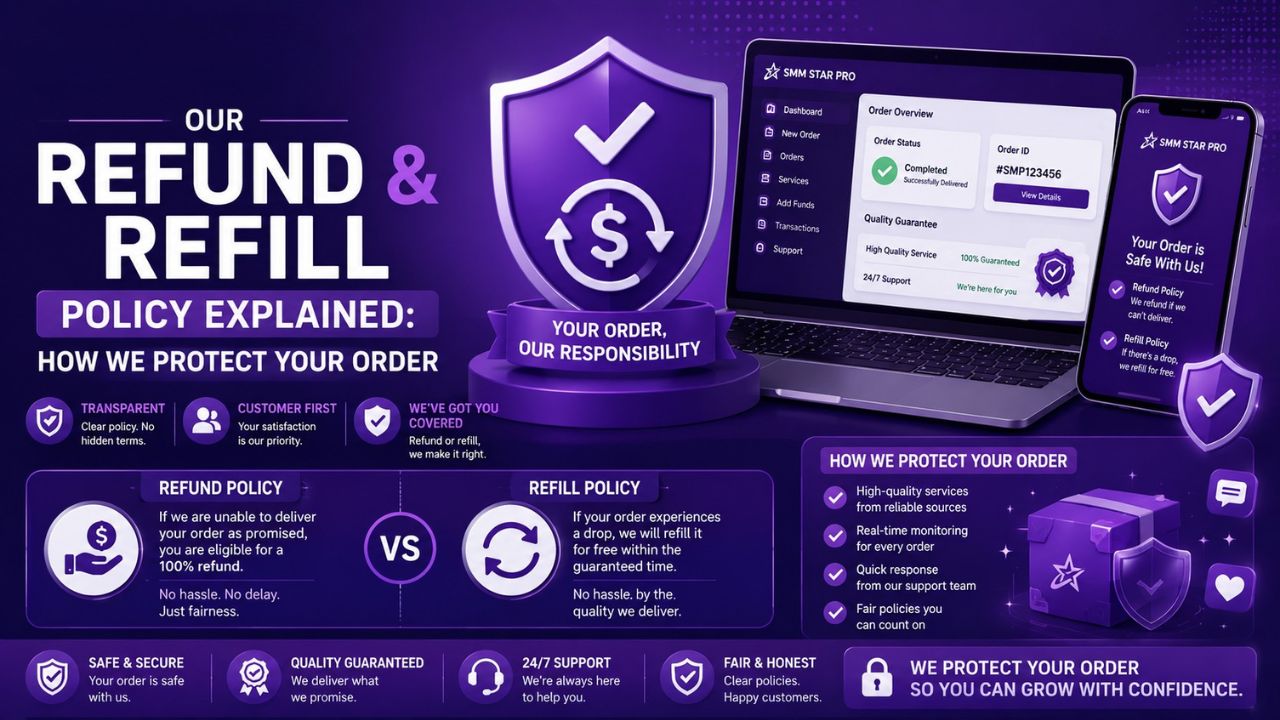 Our Refund & Refill Policy Explained How We Protect Your Order