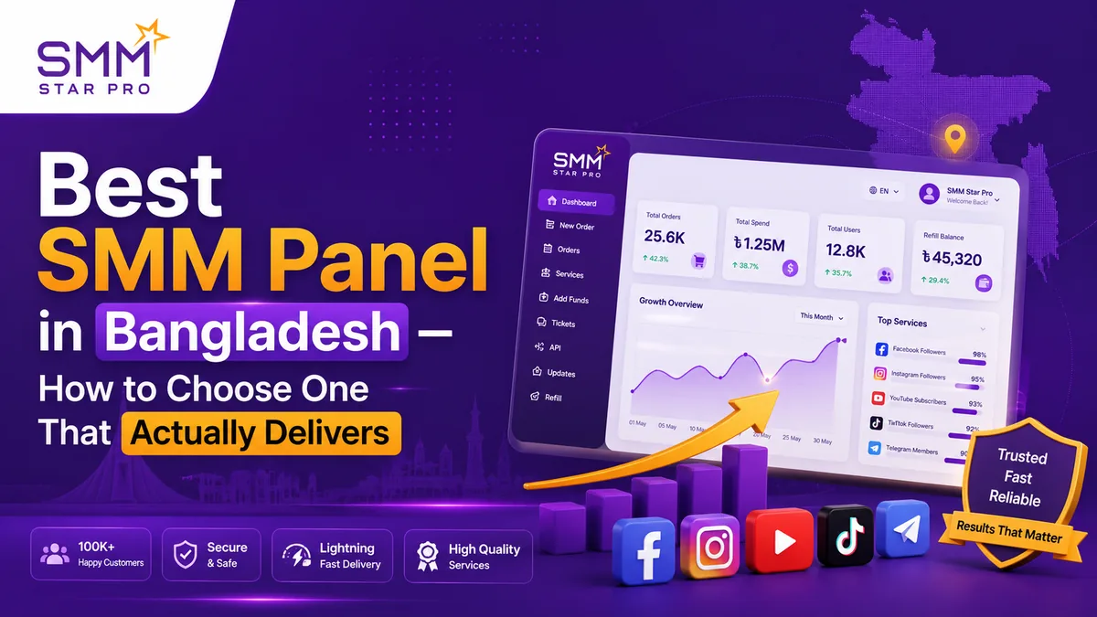 Best SMM panel in Bangladesh for cheap and fast social media growth
