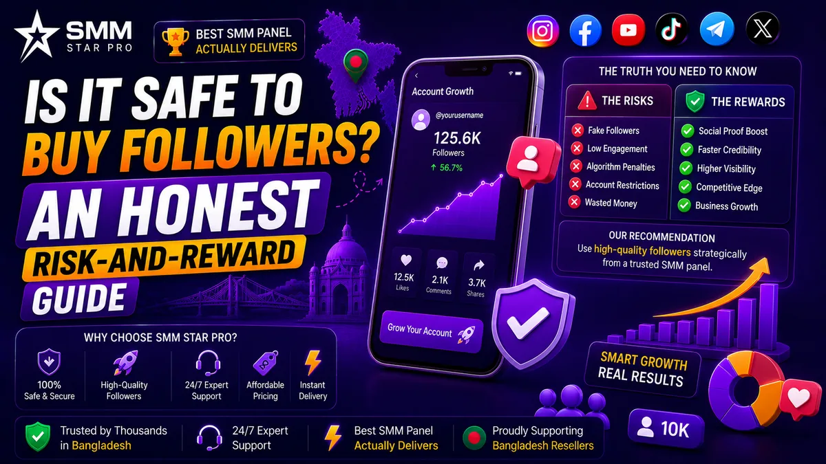 Is it safe to buy followers on social media platforms