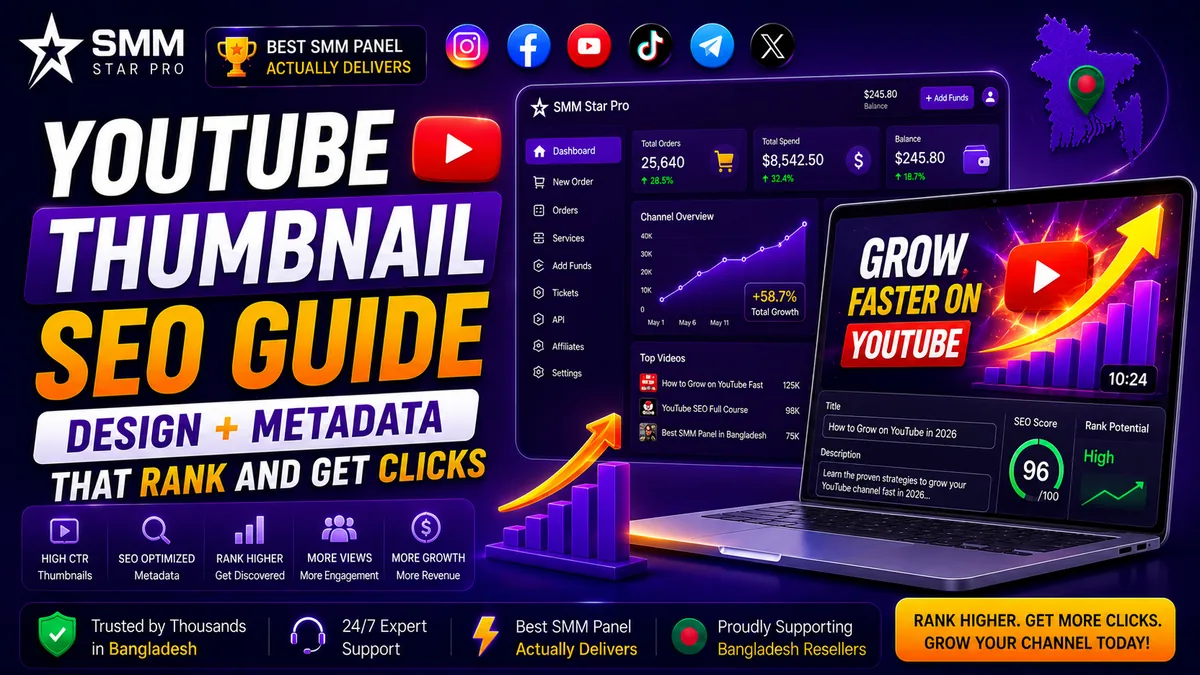 YouTube thumbnail and SEO guide to boost click-through rate